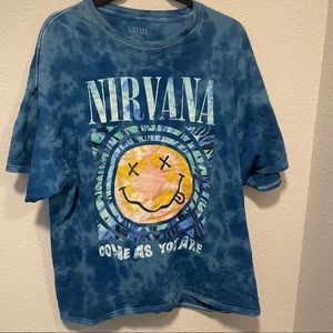 Nirvana band tee size XL